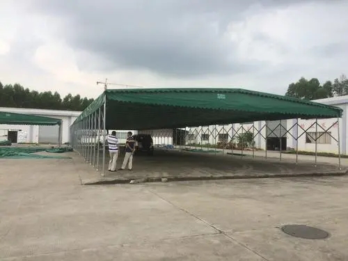 桂东县膜结构推拉棚